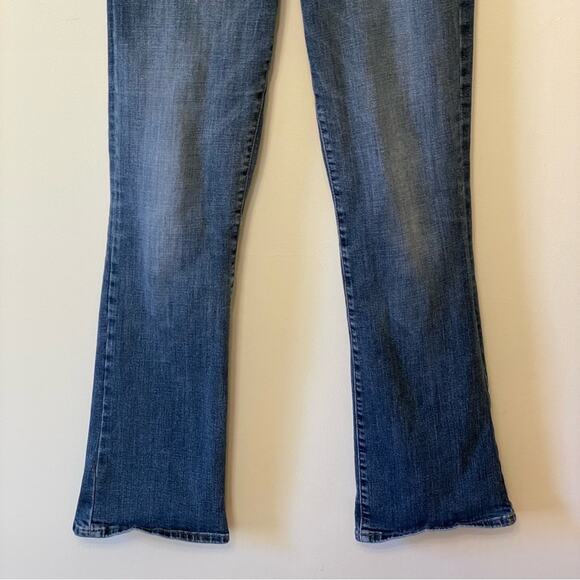 Lucky Brand 6/28 medium wash blue denim jeans mid rise sweet boot bootcut - Picture 7 of 7